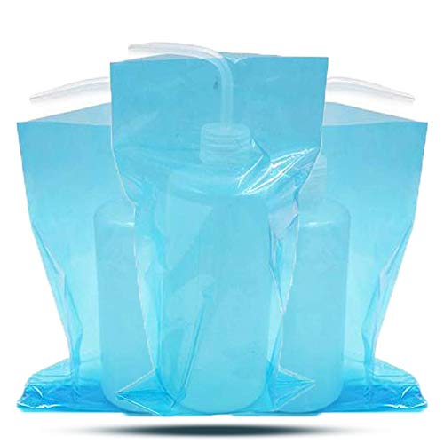 Romlon Tattoo Wash Bottle Bags, Disposable 250pcs/box Tattoo Wash Bottle Covers Sleeves Squeeze Bottle Bag Sleeves Barrier Supplies for Tattoo Accessories Tattoo Kits