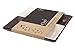 EVO Sustainable Goods Five Piece Serving and Snack Set, Dark Brown