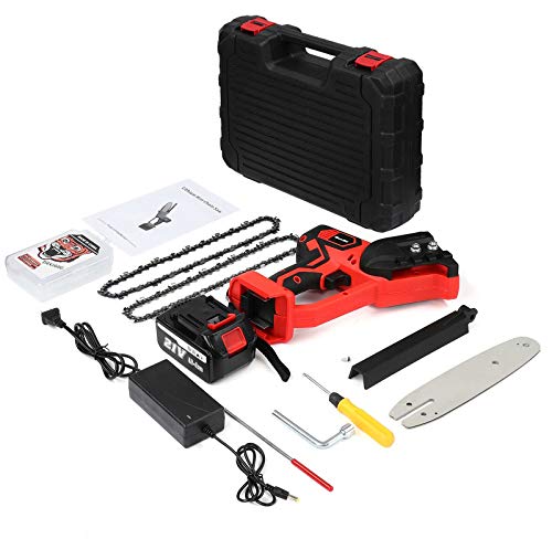 Mini-Kettensäge, handliche 20,3 cm, 880 W, kabellos, batteriebetrieben (wiederaufladbar)