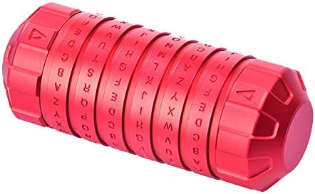 Unlimited energy The Davinci Code Mini Cryptex CNC Processing Valentine's Day Girlfriend Boyfriend Birthday Gift