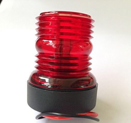 Marine Boat Yacht 12V Red All Round 360 Degree LED Navigation Light