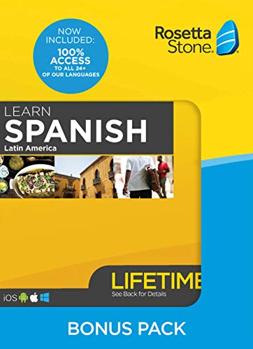 Rosetta-Stone-Learn-Spanish-Bonus-Pack-Bundle-Lifetime-Online-Access-Grammar-Guide-Dictionary-Book-Set-PCMac-Keycard