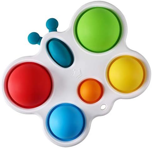 Kid Adult Gifts Baby Simple Dimple Sensory Fidget Toy Silicone Flipping Board 0 Jigsaws Puzzles Toys Games