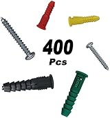 T.K.Excellent Phillips Pan Head Self-Tapping Screws and Drywall Anchors Kit 400 view 7