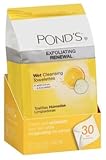 Ponds Towelettes Exfoliating Renewal 30 Count