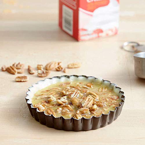 image for Fish&Fairy Tart Pie Pan 5 Inch Mini Quiche Pizza Cake Pans with Remova