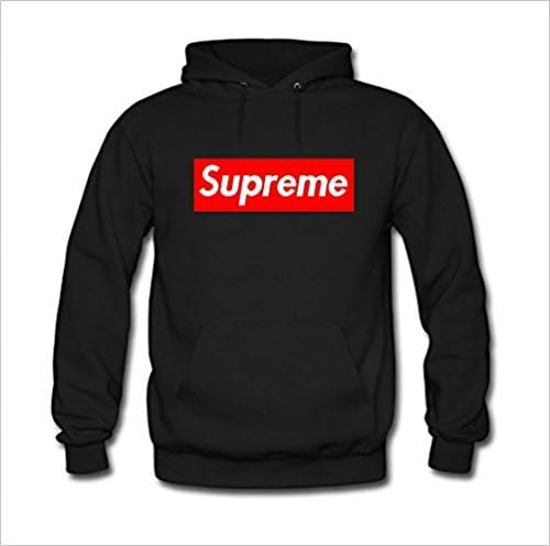 Men's Cool Supreme Logo Printed Fashion Pullover Hoodies Sweatshirt