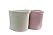 Large Cotton Rope Storage Basket Laundry Basket for Kids Nursery Decor,Toys Organizer (Pink XL)