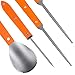 Pumpkin Carving Kit - Heavy Duty Stainless Steel Professional Pumpkin Carving Tools Set for Halloween Jack-O-Lantern