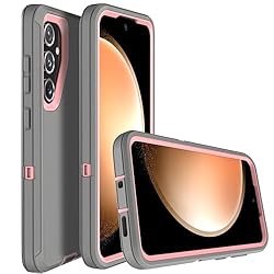 MXX Case Compatible with Galaxy S24, 3-Layer Super
