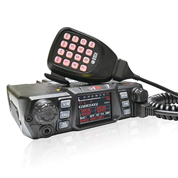BTECH GMRS50X1 Radio GMRS 50 W escaneo de VHF UHF