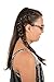 Braid Rings for Hair and Dreadlocks, 20 pieces of Silver Loops Jewelry