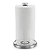 Polder Single-Tear Paper Towel Holder, Kitchen Organization and Storage, Stainless Steel Paper Towel Holder, Fits Standard and Jumbo-Sized Paper Towel Rolls, 12.6