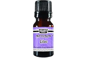 Best Lilac Fragrance Oil - Top Scented Perfume Oil - Premium Grade - 10 mL by Sponix
