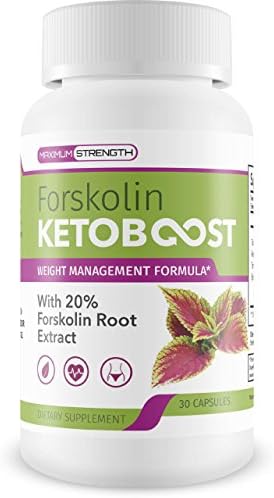 Forskolin Keto Boost- Keto Boost Forskolin Weight Loss, Must be used with Garcinia Rapid Boost (Single Bottle)
