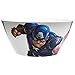 Zak Designs AVNZ-0361 Marvel Comics Kid's Soup Bowls, 27 oz, Captain America