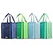 Simply Green Solutions Istanbul - Graphic Pattern Prints - Reusable Reinforced Tote Bags - Set of 4