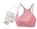 Kitten Fashion Nursing Maternity Bra Cotton Wire Free Front Button Clip Down Bra