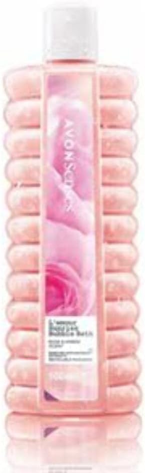 Avon Senses Bubble Bath L'Amour Sunrise 500ml Rose & Amber Fragrance