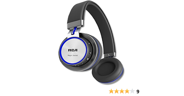 Audífonos de Diadema Inalámbricos RCA Bluetooth y Manos Libres HP63BTBL |  Coppel