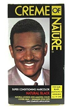 Buy Creme Of Nature Color Mens Natural Black 3 Pack With Free