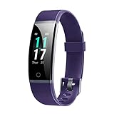 Letsfit Fitness Tracker, Activity Tracker Watch with Heart Rate Monitor, IP68 Standard Smart Watch with Step Counter, Calorie Counter, Call & SMS Pedometer Watch for Women Men