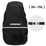 PAMASE Waterproof Backpack Pack Rain Cover 30-70L with Adjustable Buckle Strap and Reflective Strip for Outdoor Hiking Travel Climbing Camping Mountaineering