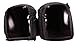 Heavy Duty Knee Pads- Multi-Surface- Extra Thick Comfort Foam with Gel Inserts- Soft Cap with Tear and Abrasive Resistant Material- Adjustable Size Straps- Black- One Pair