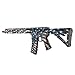GunSkins AR-15 Rifle Skin Camouflage Kit DIY Vinyl Wrap with precut Pieces (Proveil Victory)