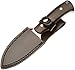 Elk Ridge - Outdoors Fixed Blade Knife - 10.5-in Overall, 5.3-in Blade, Nylon Fiber Handle w/Hidden Compartment, Nylon Sheath, Sharpening Stone, Fire Starter, Hunting, Camping, Survival - ER-555BK