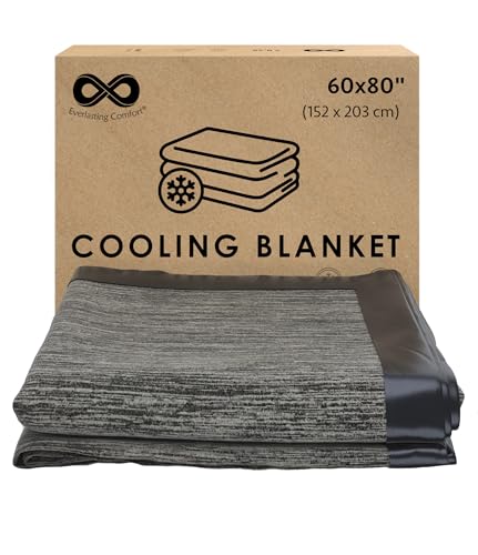 Everlasting Comfort Cooling Blanket for Hot Sleepers - (60