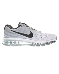 Nike Men's Air Max 2017 shoe, White/Dark Grey-wolf