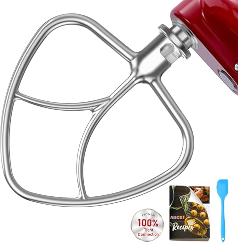 Stainless Steel 5qt Flat Beater
