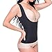 MISS MOLY Sport Neoprene Waist Trainer Cincher Body Shaper Tummy Control Vest Bodysuit Weight Loss Black M