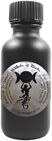 Astral Travel Witch is Rich Undiluted Fragrance 1 ounce Blessed Be Oil
