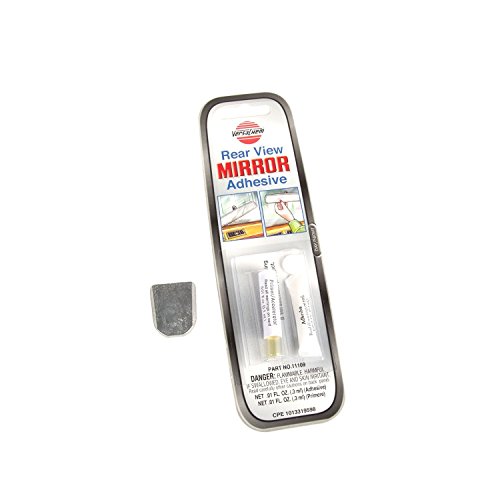Rugged Ridge 11020.02 Rear View Mirror for 1976-2012 Jeep Wrangler, CJ, Cherokee Models