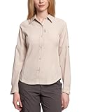 Columbia Women's Silver Ridge Long Sleeve Shirt, Small, Fossil