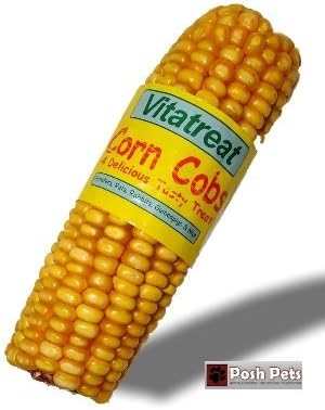 Vitatreat Corn On The Cob A Tasty Dried Delicious Treat For Small Animals