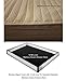 Quilted Zipper Mattress Cover with 12 mil Pro Max Waterbed Safety Liner for Queen Hardside Water Bed