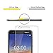 (2 Pack) 3.1, 3.1 A, 3.1 C Tempered Glass Screen Protector, 2.5D Arc Edges 9 Hardness HD Anti-Scratch Bubble-Free (NoOrzero Compatible for Nokiat full coverage due to curved edge)