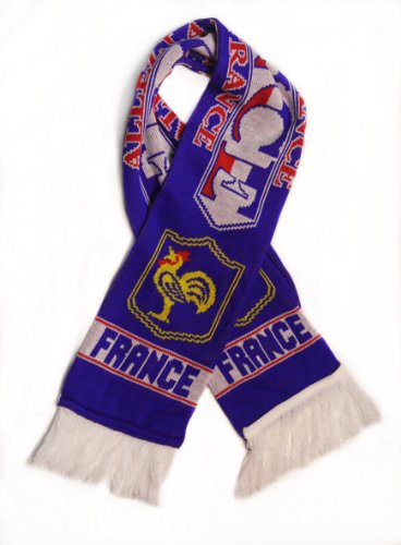 France National Soccer Team - Premium Fan Scarf, Ships from USA - Thumbnail 2