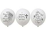 30 Biodegradable latex balloons for release to