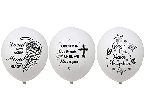 30 Biodegradable latex balloons for release to