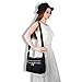 Vbiger Shoulder Bags Messenger Handbags Multi Pocket Waterproof Crossbody Bags (Black)