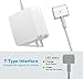 MacBook Pro Charger R60-T,MacBook Air Charger Replacement 60W Magsafe 2 Magnetic T-Tip Power Adapter Charger for Apple MacBook Retina-After Late 2012