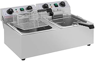 Royal Catering Freidora Eléctrica Doble Para Hostelería 2 x 10 ...