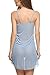 Avidlove Women Lingerie Gown Forky Nightwear Mesh Babydoll Dress Lace Chemises Nightie