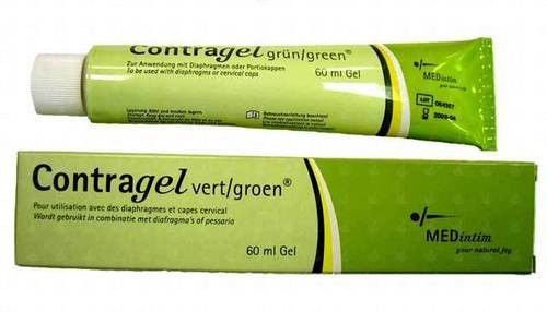 2 Pack Contragel Green Contraceptive Gel 60ml + Applicator