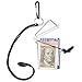 6 Pack Waterproof ID Badge Holder Case Waterproof Clear Vertical ID Card Holder with Lanyard Carabiner and Keychain