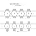 Emporio Armani Men's Quartz Watch with Stainless-Steel Strap, Silver, 20 (Model: AR1614)